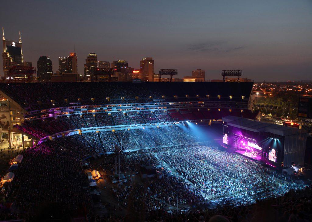 Nightly Concert at LP Field on Sunday, June 10 during the 2011 CMA Music Festival in Downtown Nashville.